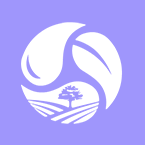 Graphic that shows the ASABE simplified logo on a lavender background