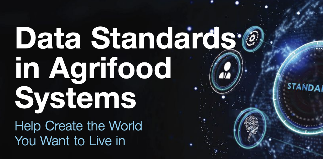 Standards in Data-Driven Agrifood Systems